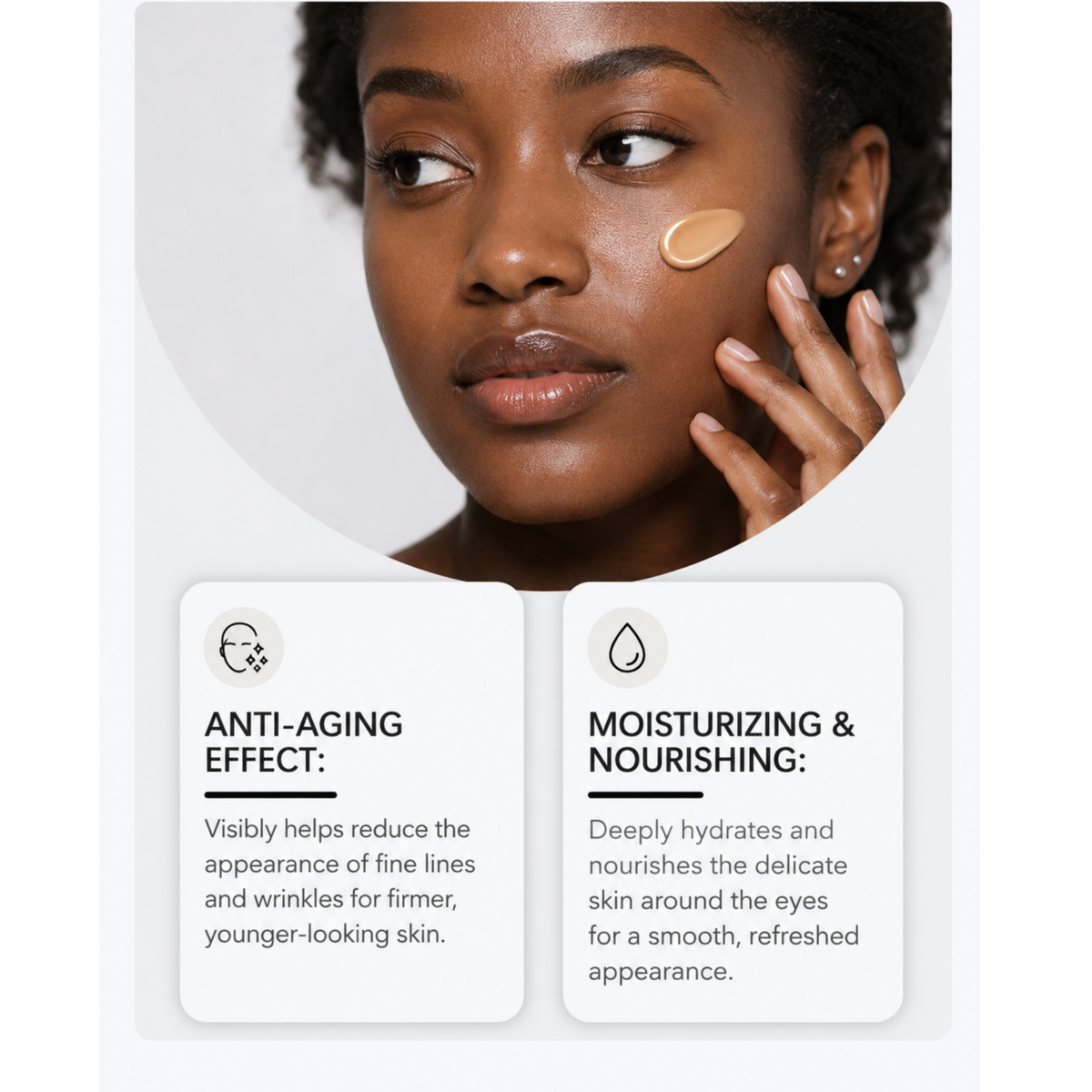 Key advantages of this eye cream